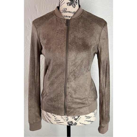 BNCI by Blanc Noir Faux Suede Jacket, size XS - Picture 2 of 10